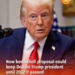 New bombshell proposal could keep Donald Trump president until 2032 if passed